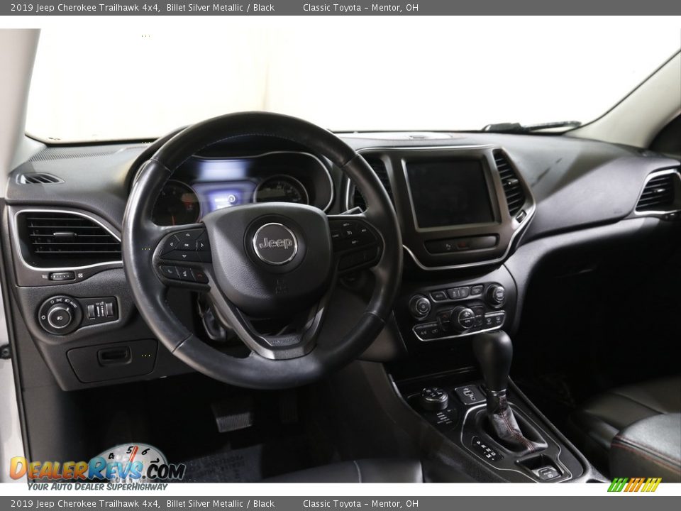 2019 Jeep Cherokee Trailhawk 4x4 Billet Silver Metallic / Black Photo #6