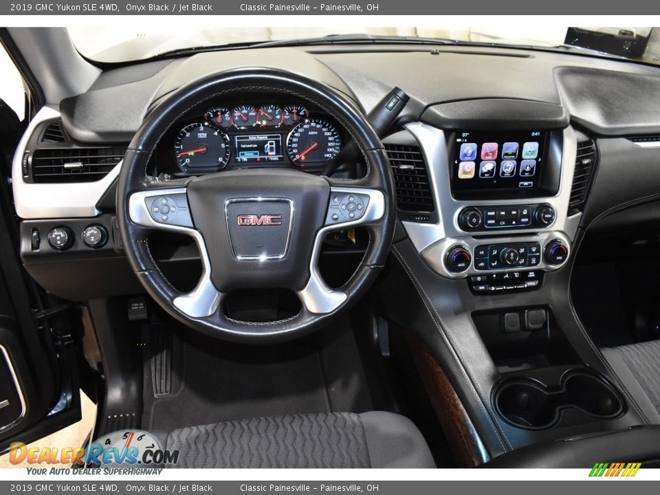 2019 GMC Yukon SLE 4WD Onyx Black / Jet Black Photo #14