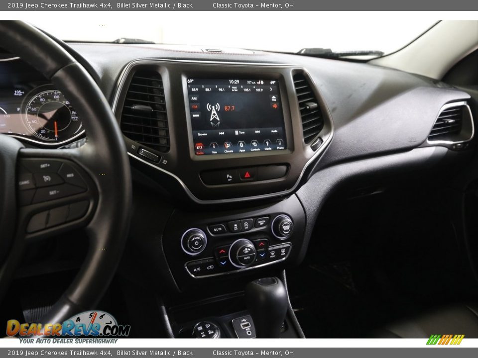 2019 Jeep Cherokee Trailhawk 4x4 Billet Silver Metallic / Black Photo #9
