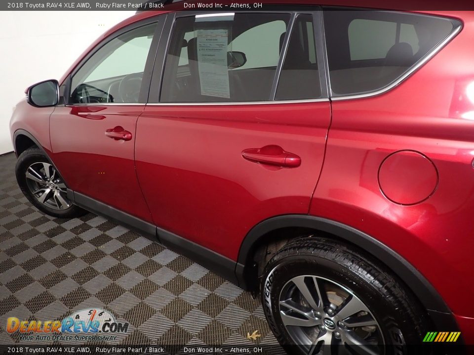 2018 Toyota RAV4 XLE AWD Ruby Flare Pearl / Black Photo #20