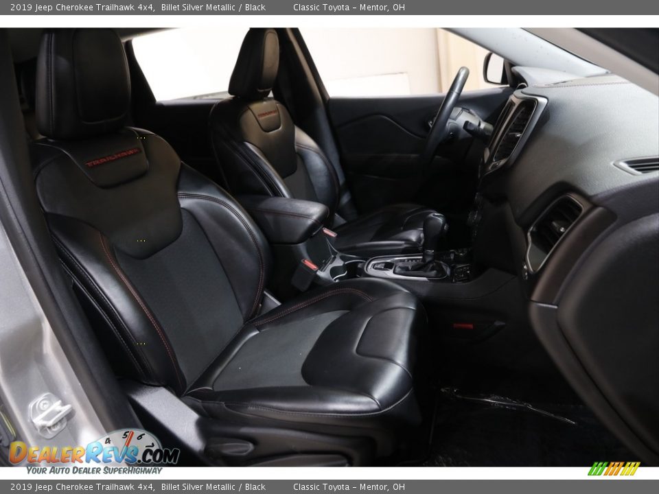 2019 Jeep Cherokee Trailhawk 4x4 Billet Silver Metallic / Black Photo #16