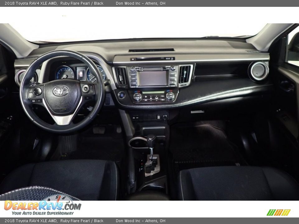 2018 Toyota RAV4 XLE AWD Ruby Flare Pearl / Black Photo #26
