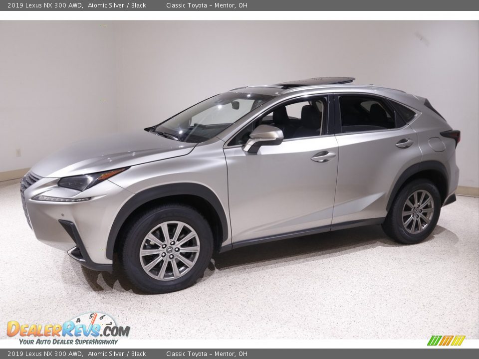 2019 Lexus NX 300 AWD Atomic Silver / Black Photo #3