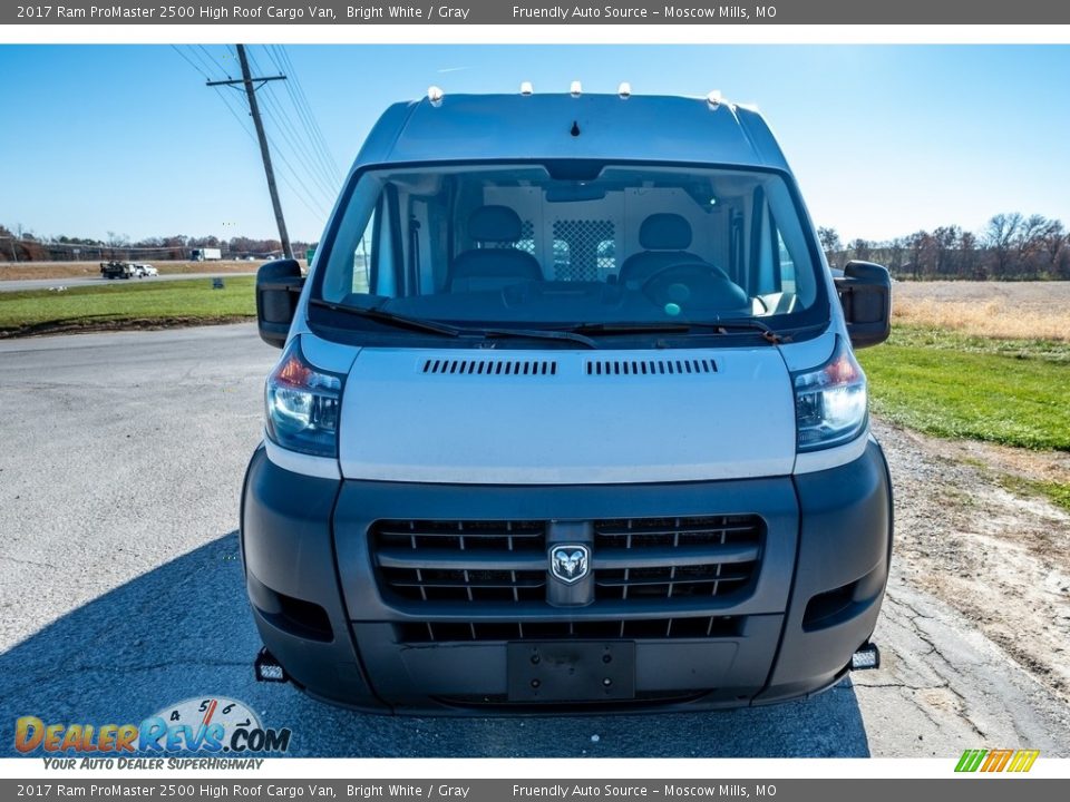 2017 Ram ProMaster 2500 High Roof Cargo Van Bright White / Gray Photo #11