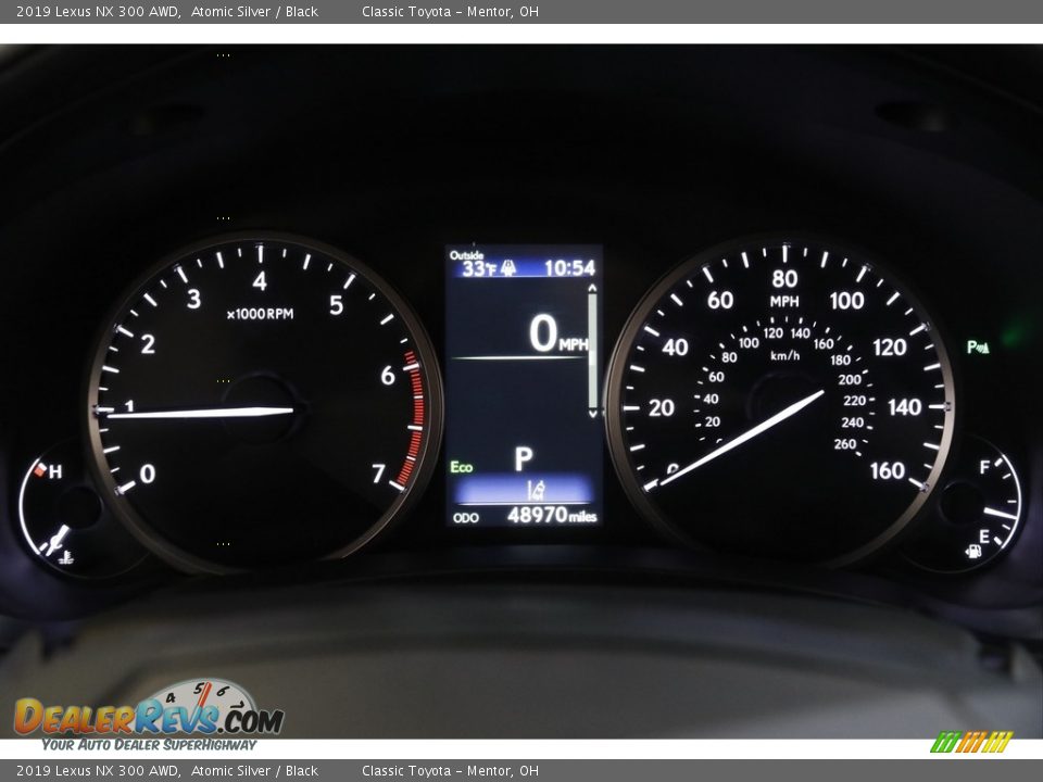 2019 Lexus NX 300 AWD Atomic Silver / Black Photo #8