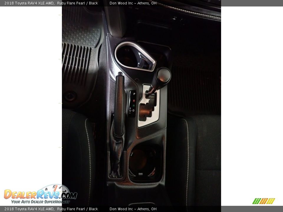 2018 Toyota RAV4 XLE AWD Ruby Flare Pearl / Black Photo #34