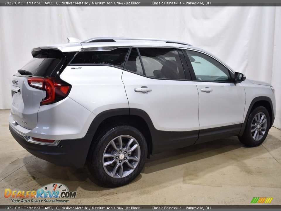 2022 GMC Terrain SLT AWD Quicksilver Metallic / Medium Ash Gray/­Jet Black Photo #2