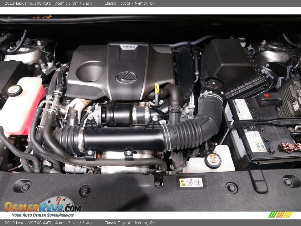 2019 Lexus NX 300 AWD Atomic Silver / Black Photo #18