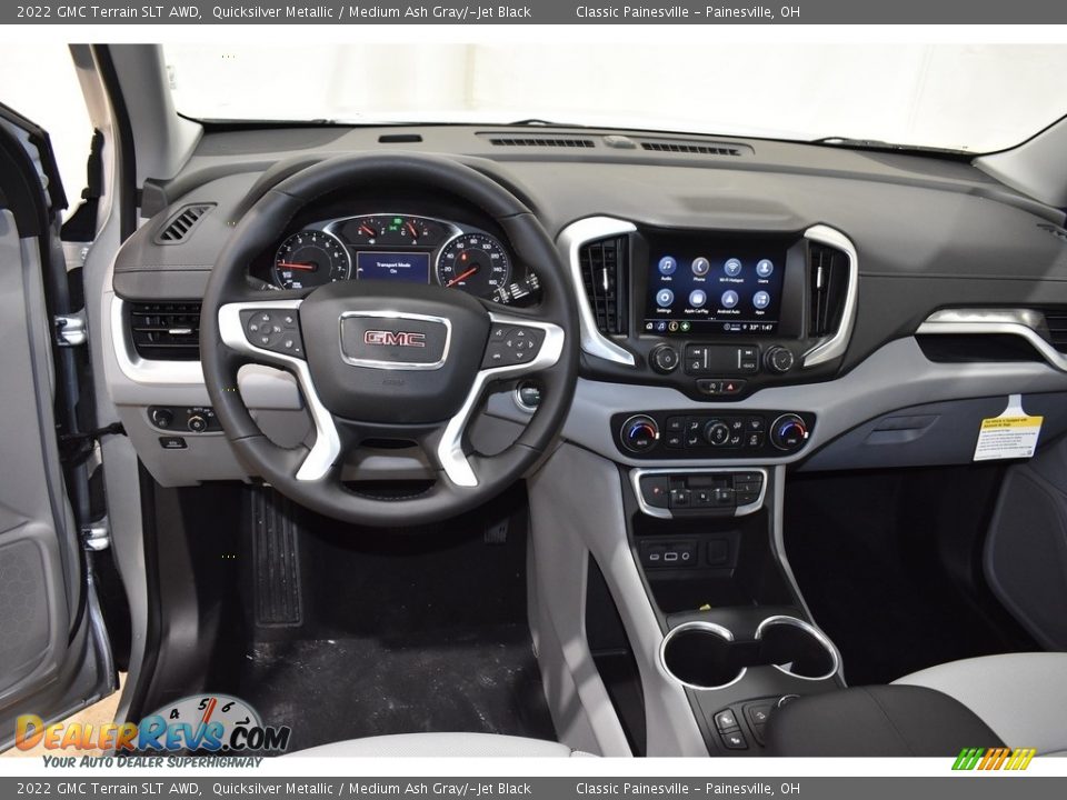 2022 GMC Terrain SLT AWD Quicksilver Metallic / Medium Ash Gray/­Jet Black Photo #10