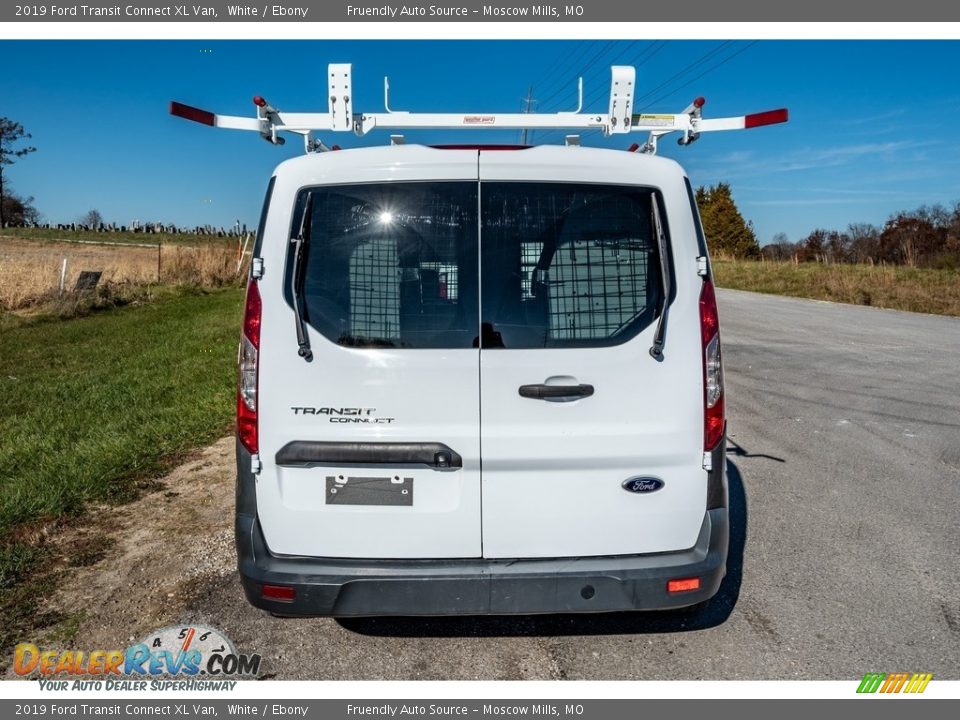 2019 Ford Transit Connect XL Van White / Ebony Photo #5