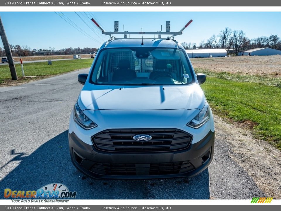 2019 Ford Transit Connect XL Van White / Ebony Photo #9