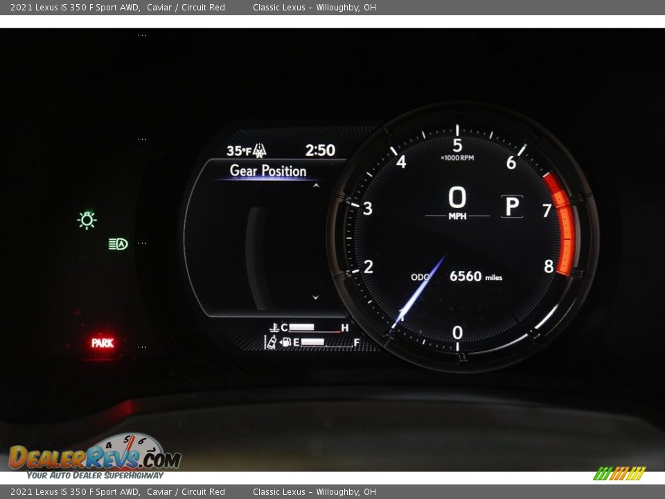 2021 Lexus IS 350 F Sport AWD Gauges Photo #8