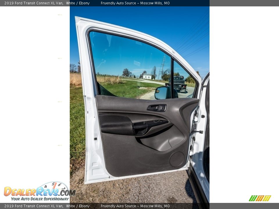 2019 Ford Transit Connect XL Van White / Ebony Photo #20
