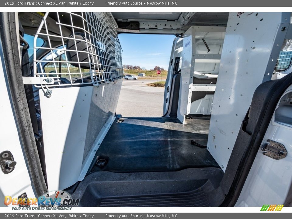 2019 Ford Transit Connect XL Van White / Ebony Photo #21