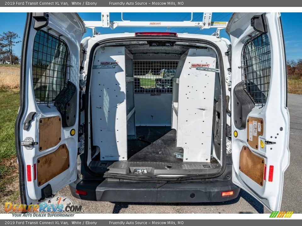 2019 Ford Transit Connect XL Van White / Ebony Photo #23