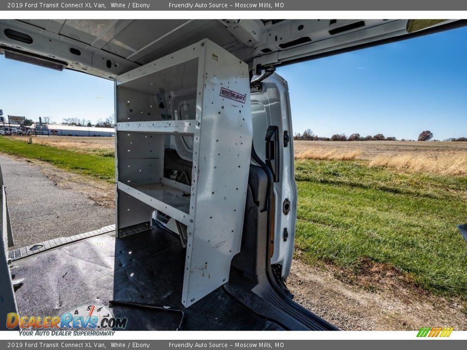 2019 Ford Transit Connect XL Van White / Ebony Photo #25