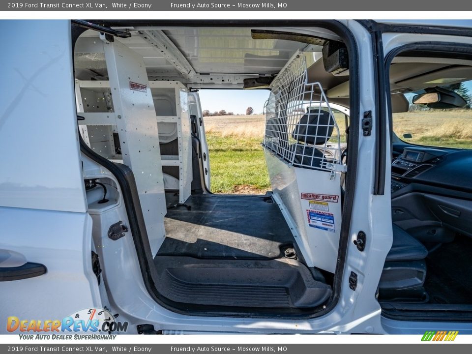2019 Ford Transit Connect XL Van White / Ebony Photo #26