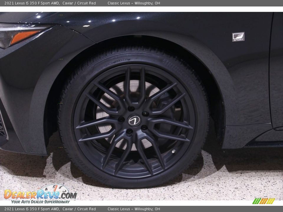 2021 Lexus IS 350 F Sport AWD Wheel Photo #19