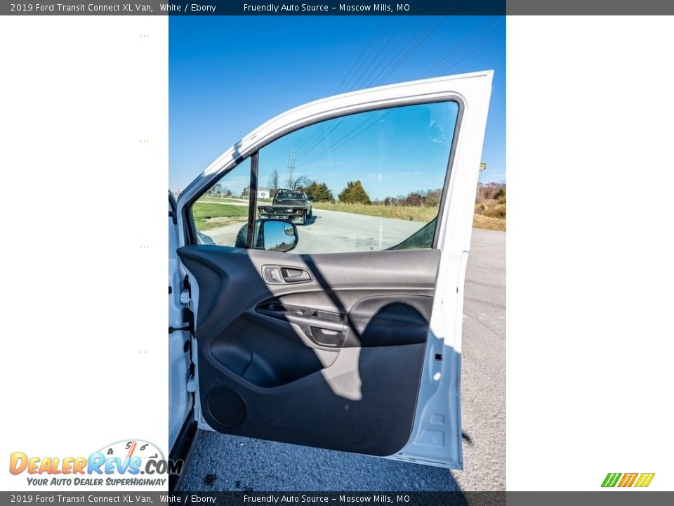 2019 Ford Transit Connect XL Van White / Ebony Photo #27