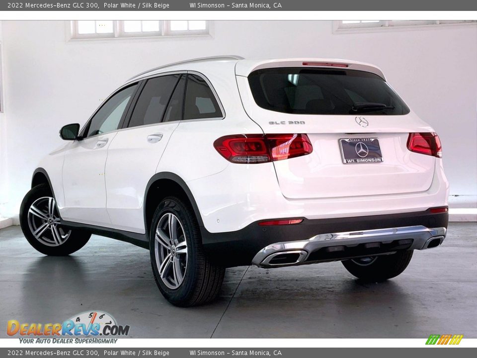 2022 Mercedes-Benz GLC 300 Polar White / Silk Beige Photo #2