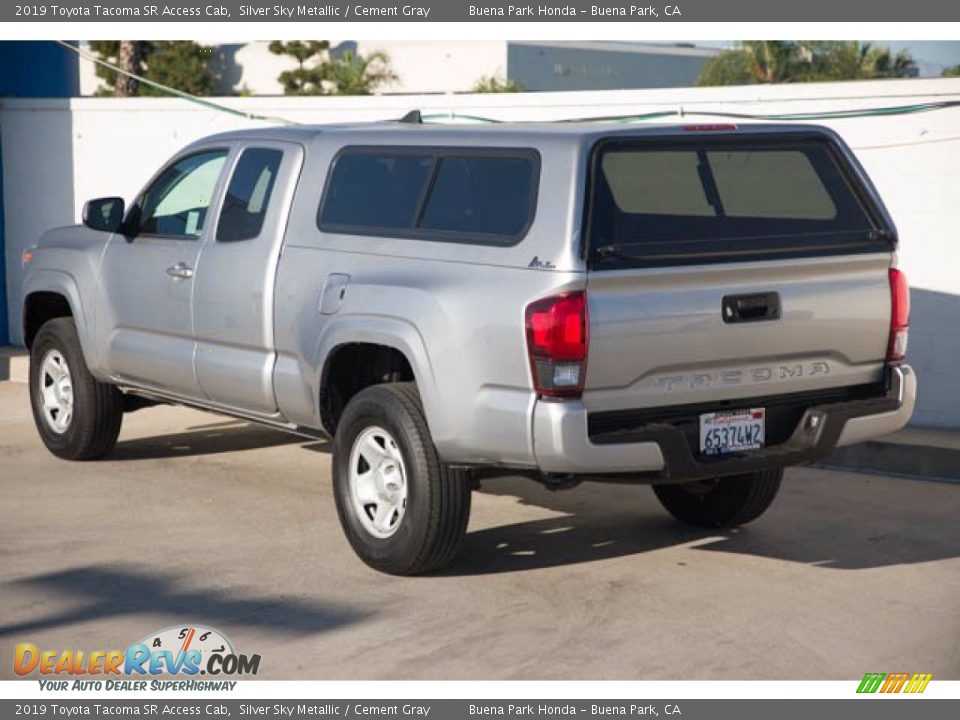 2019 Toyota Tacoma SR Access Cab Silver Sky Metallic / Cement Gray Photo #2