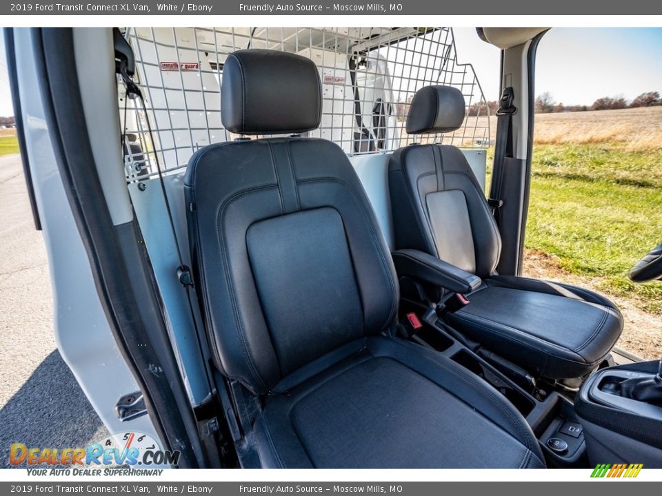 2019 Ford Transit Connect XL Van White / Ebony Photo #30