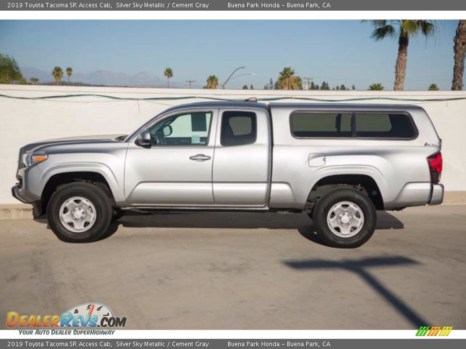 Silver Sky Metallic 2019 Toyota Tacoma SR Access Cab Photo #10