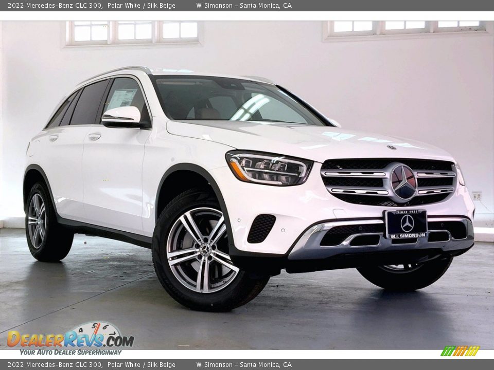 2022 Mercedes-Benz GLC 300 Polar White / Silk Beige Photo #12