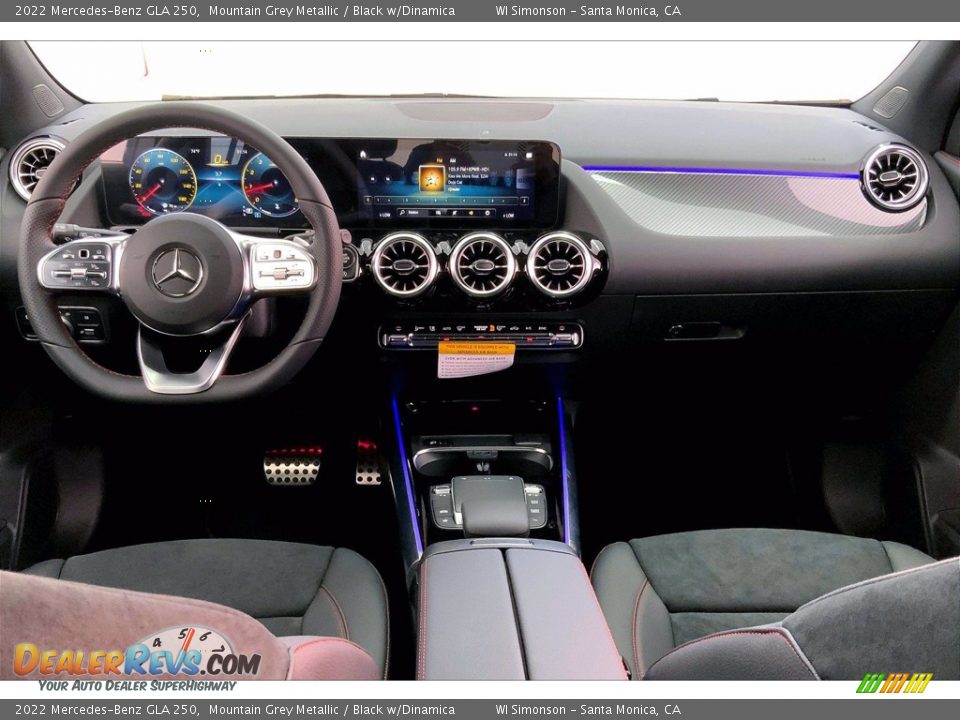 Dashboard of 2022 Mercedes-Benz GLA 250 Photo #6