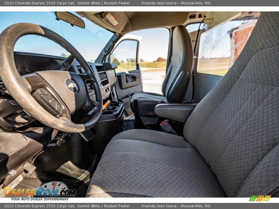 2010 Chevrolet Express 3500 Cargo Van Summit White / Medium Pewter Photo #21