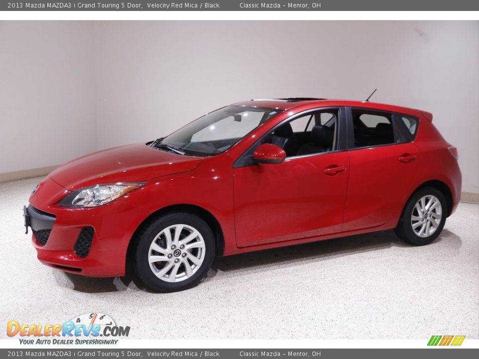 Velocity Red Mica 2013 Mazda MAZDA3 i Grand Touring 5 Door Photo #3