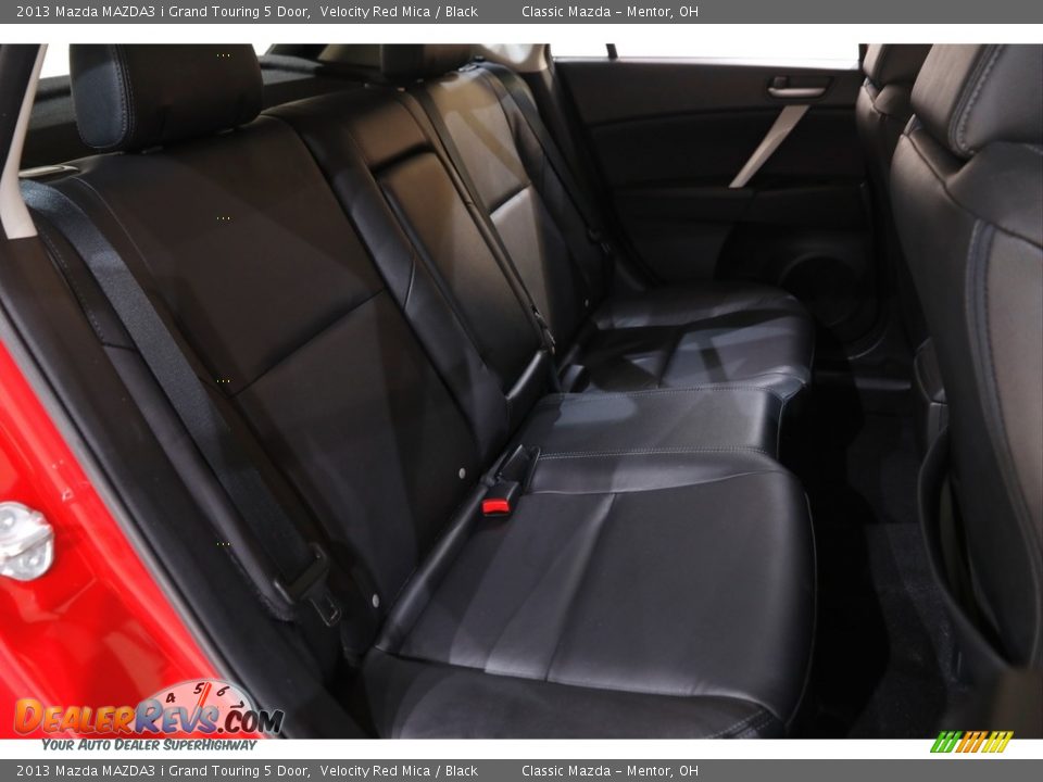 2013 Mazda MAZDA3 i Grand Touring 5 Door Velocity Red Mica / Black Photo #18