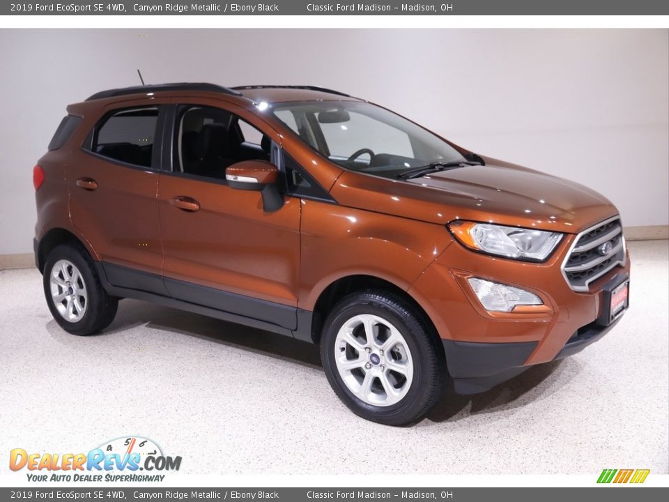 2019 Ford EcoSport SE 4WD Canyon Ridge Metallic / Ebony Black Photo #1