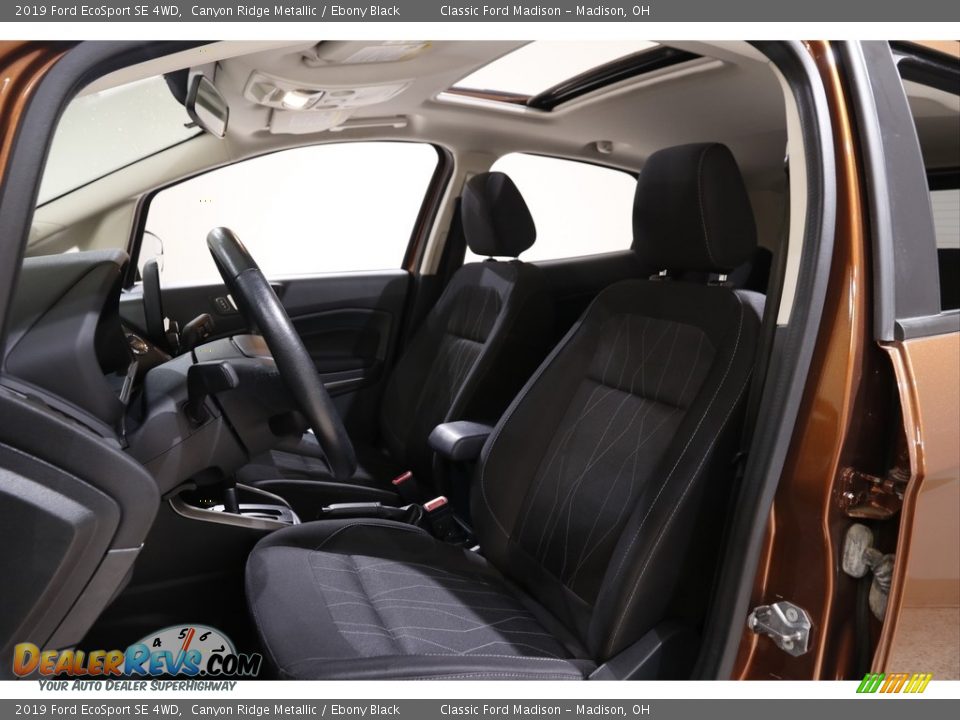 2019 Ford EcoSport SE 4WD Canyon Ridge Metallic / Ebony Black Photo #5