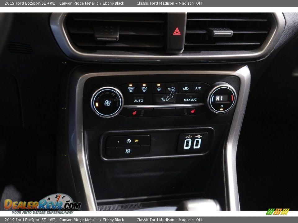 2019 Ford EcoSport SE 4WD Canyon Ridge Metallic / Ebony Black Photo #12