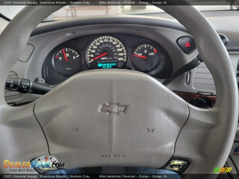 2005 Chevrolet Impala Silverstone Metallic / Medium Gray Photo #20