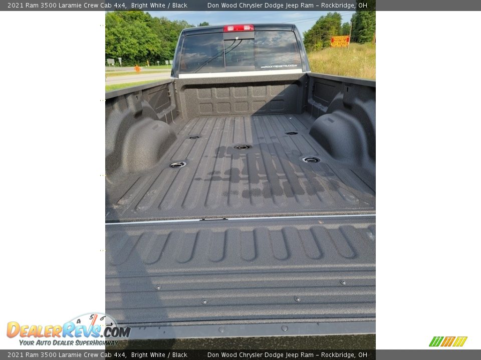 2021 Ram 3500 Laramie Crew Cab 4x4 Bright White / Black Photo #8