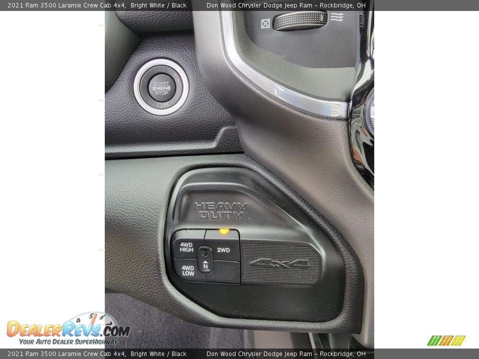 2021 Ram 3500 Laramie Crew Cab 4x4 Bright White / Black Photo #18