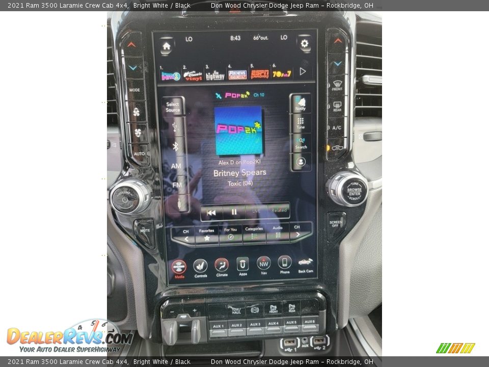 2021 Ram 3500 Laramie Crew Cab 4x4 Bright White / Black Photo #19