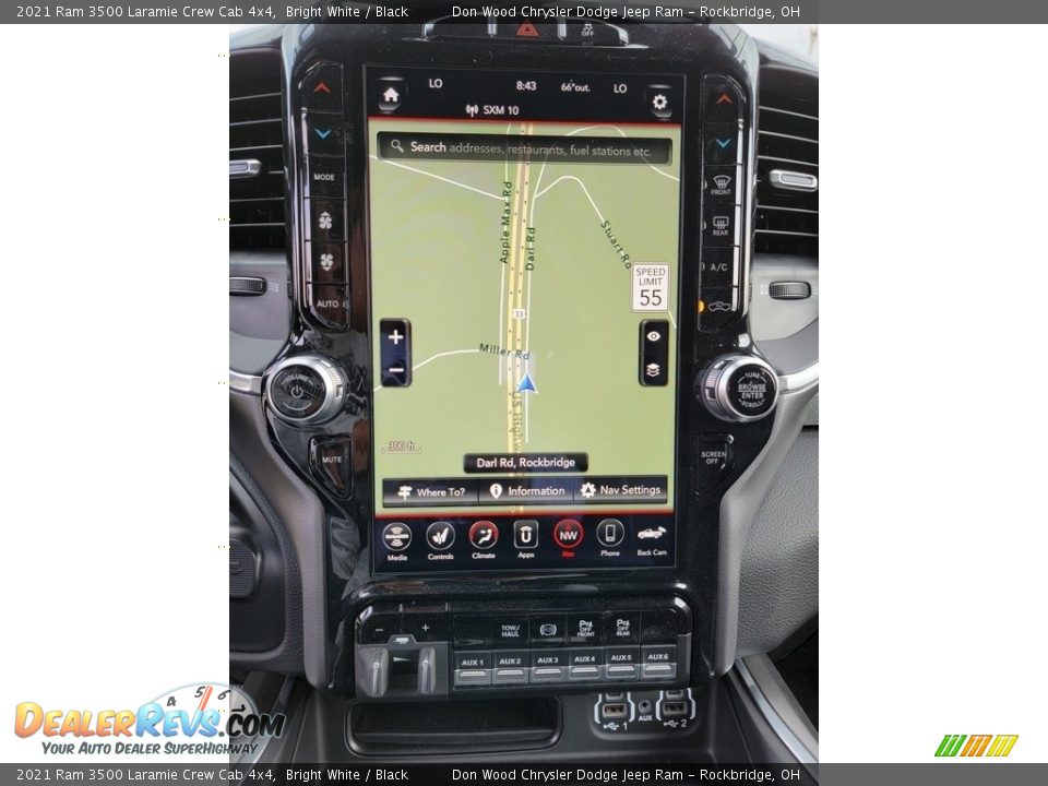2021 Ram 3500 Laramie Crew Cab 4x4 Bright White / Black Photo #20