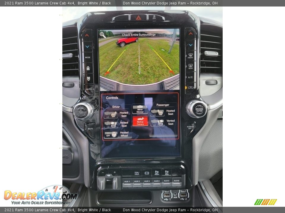 2021 Ram 3500 Laramie Crew Cab 4x4 Bright White / Black Photo #21