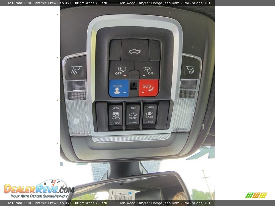 2021 Ram 3500 Laramie Crew Cab 4x4 Bright White / Black Photo #23
