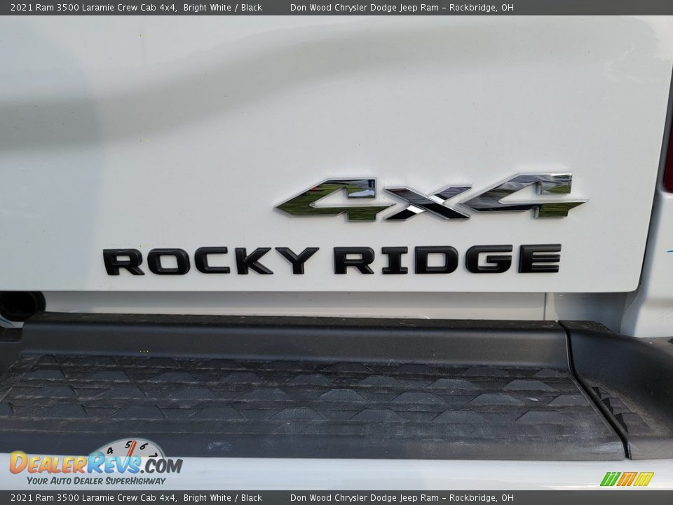 2021 Ram 3500 Laramie Crew Cab 4x4 Bright White / Black Photo #29