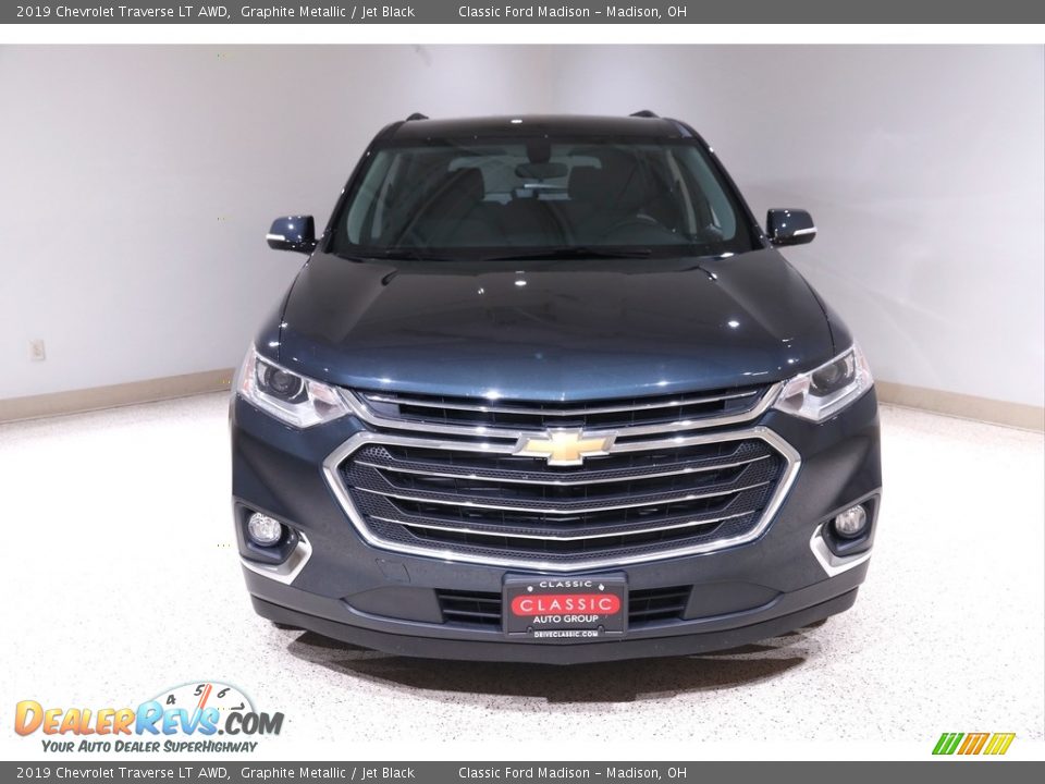 2019 Chevrolet Traverse LT AWD Graphite Metallic / Jet Black Photo #2