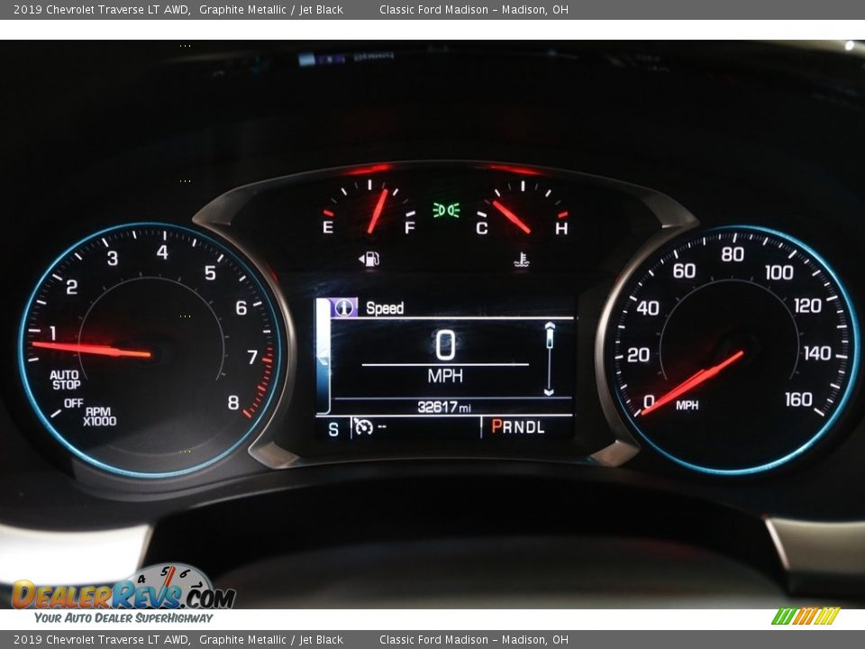 2019 Chevrolet Traverse LT AWD Graphite Metallic / Jet Black Photo #8