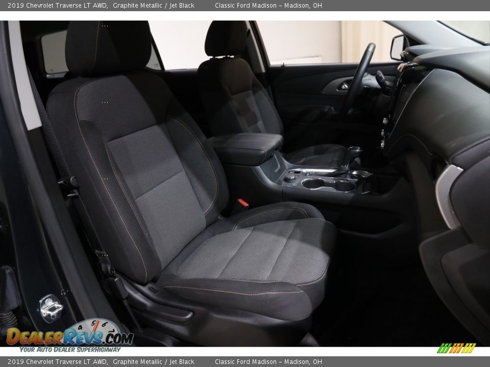 2019 Chevrolet Traverse LT AWD Graphite Metallic / Jet Black Photo #15