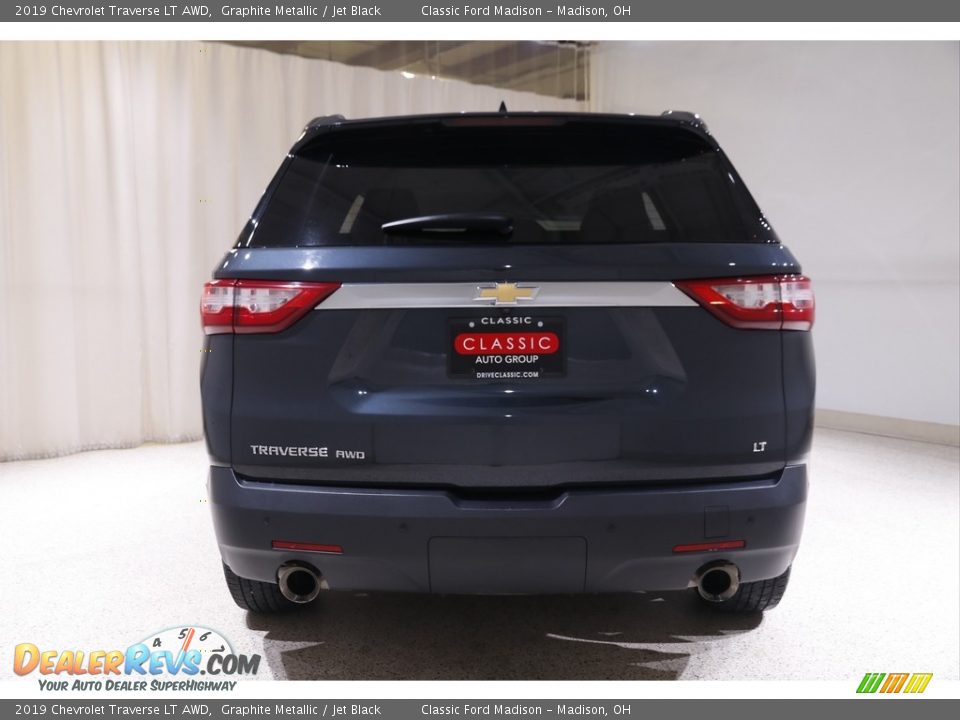 2019 Chevrolet Traverse LT AWD Graphite Metallic / Jet Black Photo #19