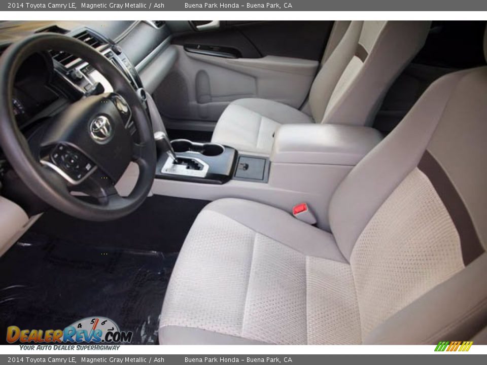 2014 Toyota Camry LE Magnetic Gray Metallic / Ash Photo #3