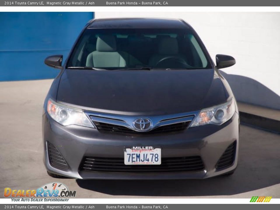 2014 Toyota Camry LE Magnetic Gray Metallic / Ash Photo #7