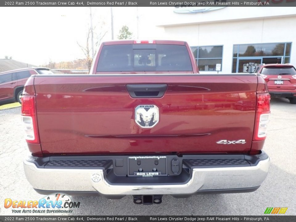 2022 Ram 2500 Tradesman Crew Cab 4x4 Delmonico Red Pearl / Black Photo #6